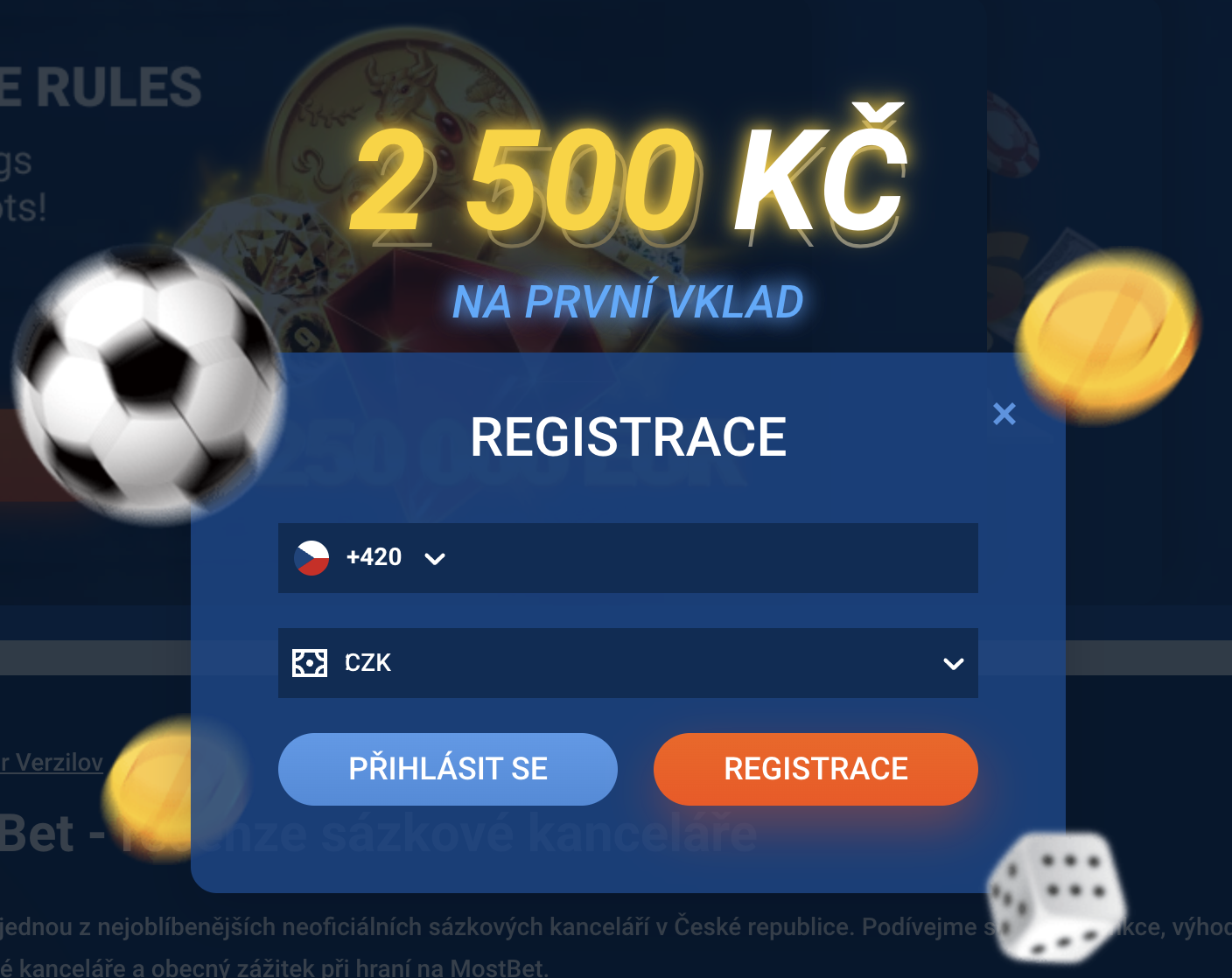 mostbet registration